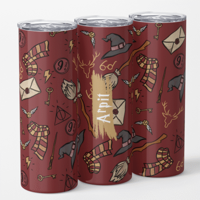 Skinny Tumbler (600 ml) - Harry Potter